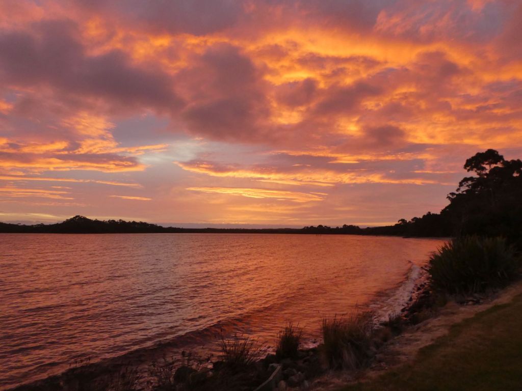 Sunset west coast Tasmania